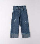 pantalone in jeans ragazza